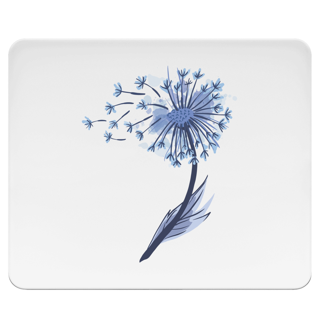 Mousepad "Pusteblume im Wasserfarben-Stil"