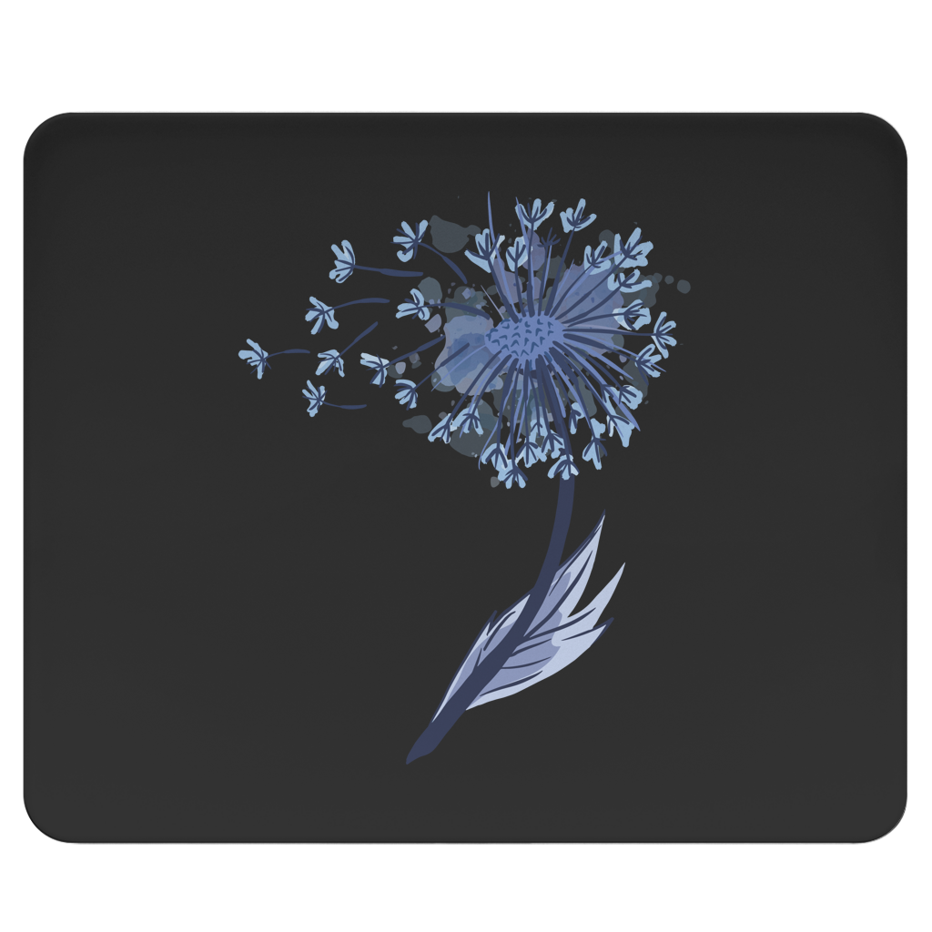Mousepad "Pusteblume im Wasserfarben-Stil"