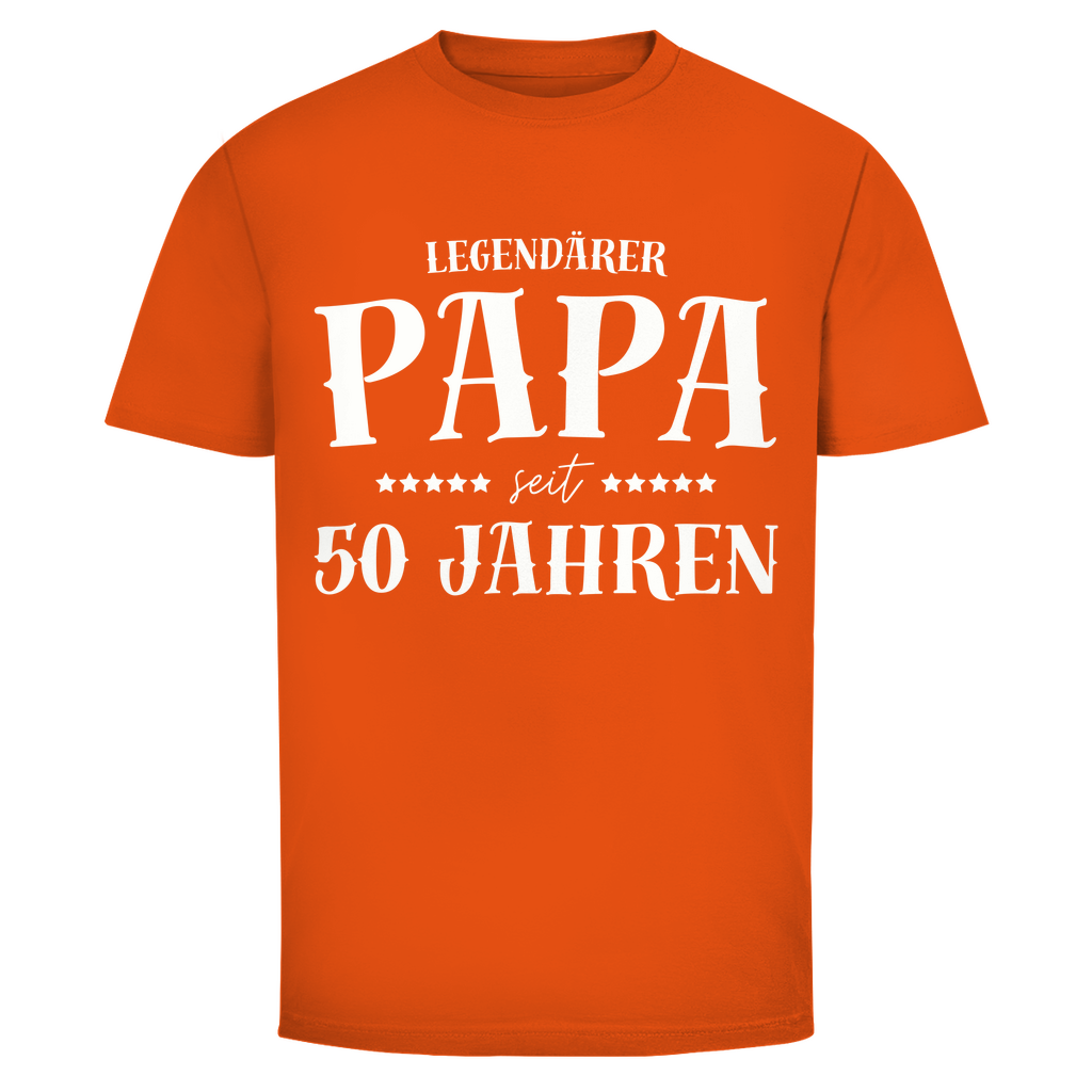Herren T-Shirt "Legendärer Papa seit 50 Jahren"