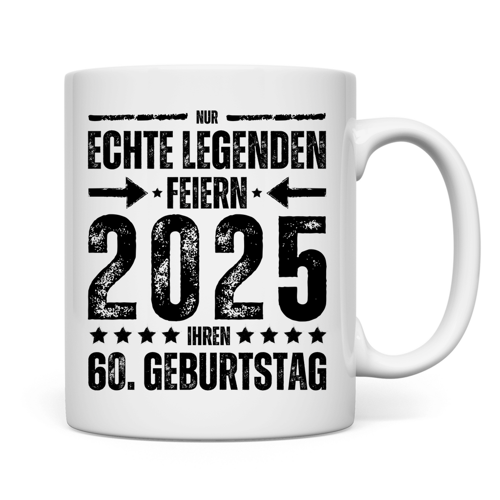 Tasse "60. Geburtstag 2025"