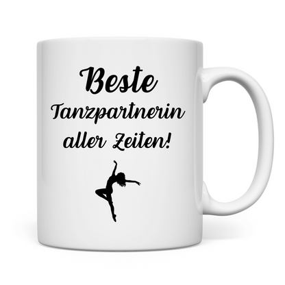 Tasse "Beste Tanzpartnerin aller Zeiten"