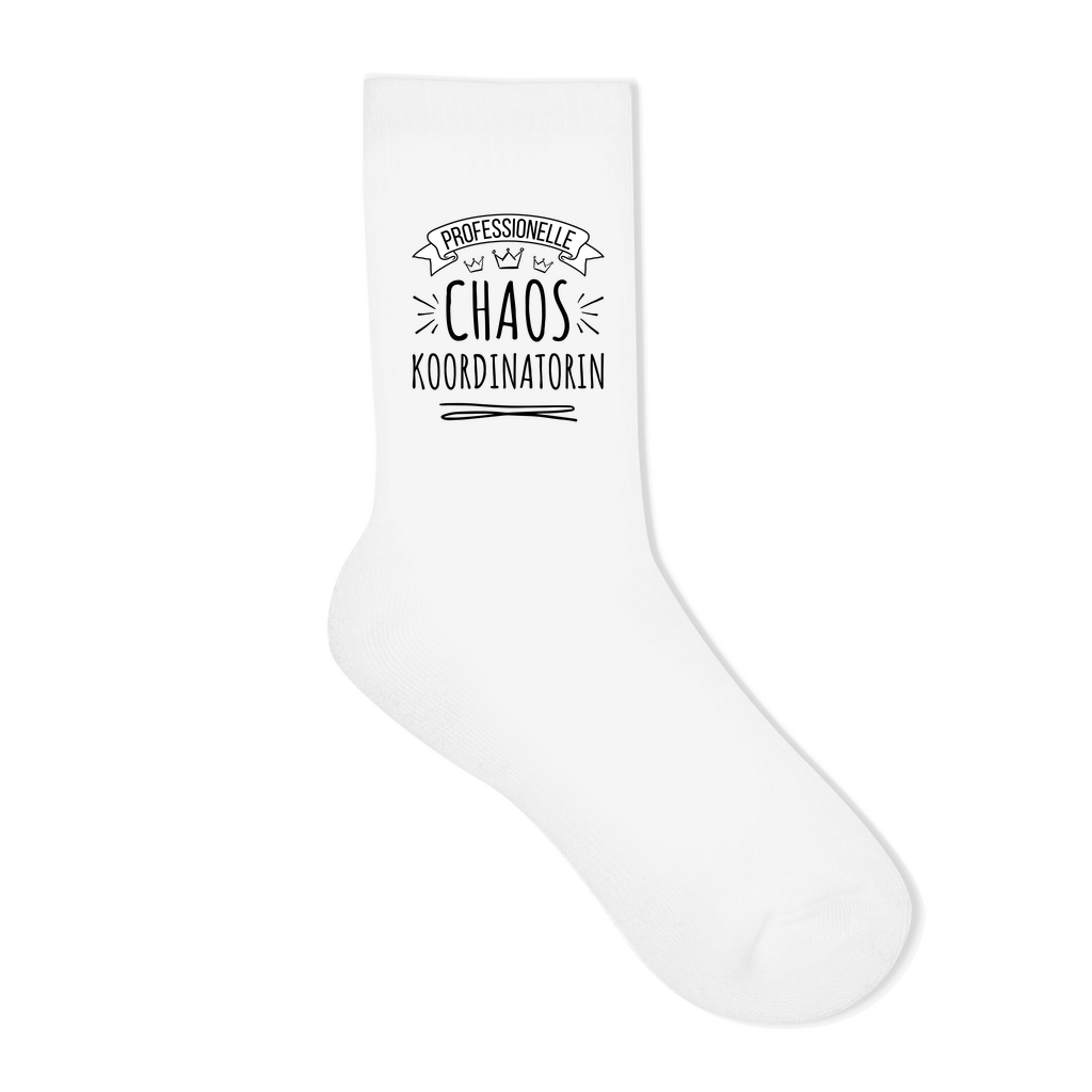 Socken "Professionelle Chaos Koordinatorin"