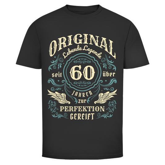 Herren T-Shirt "Lebende Legende seit 60 Jahren" schwarz