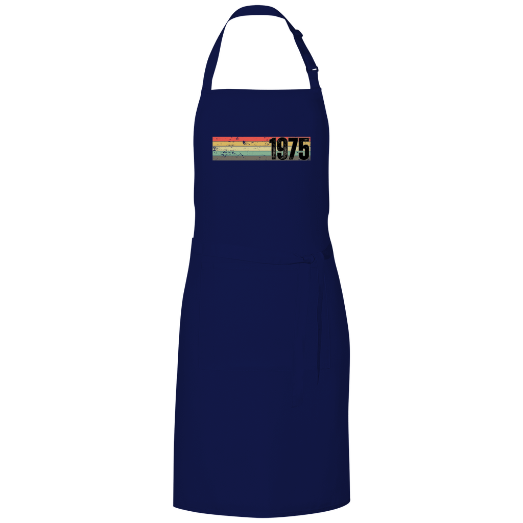 Grillschürze "1975" navy