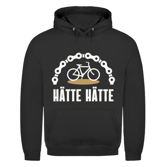 Herren Hoodie "Hätte Hätte Fahrradkette"