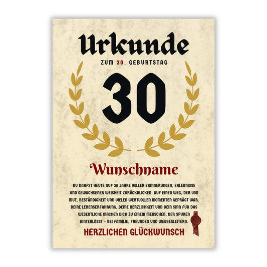 Personalisiertes-Poster-DIN-A4-Mockup-Teeinblue