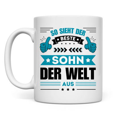 Tasse "So sieht der beste Sohn der Welt aus"