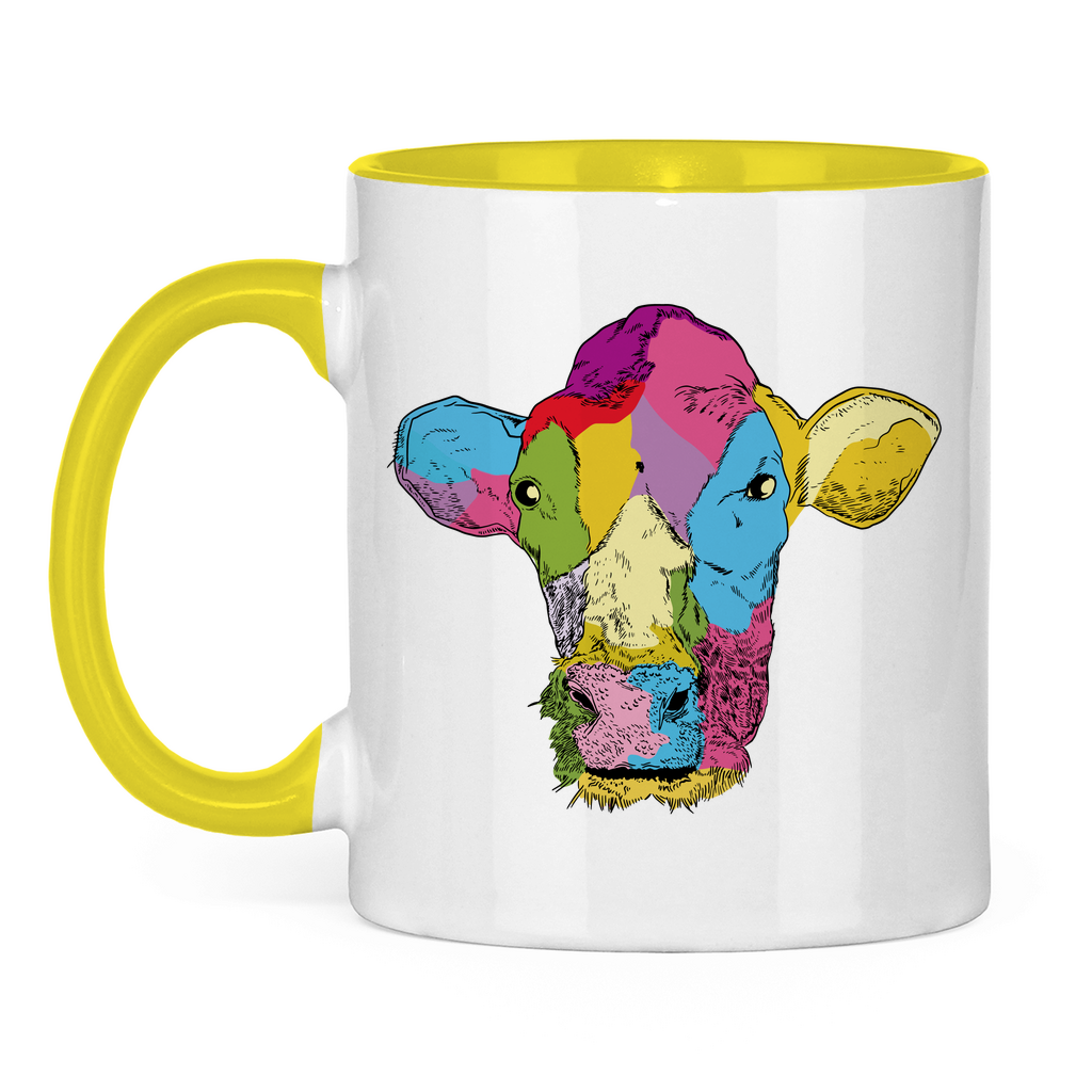 Tasse "Kuh aus vielen Farben"