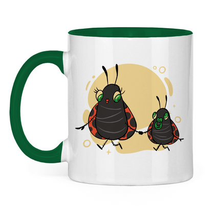 Tasse "Marienkäfer Mama und Kind"