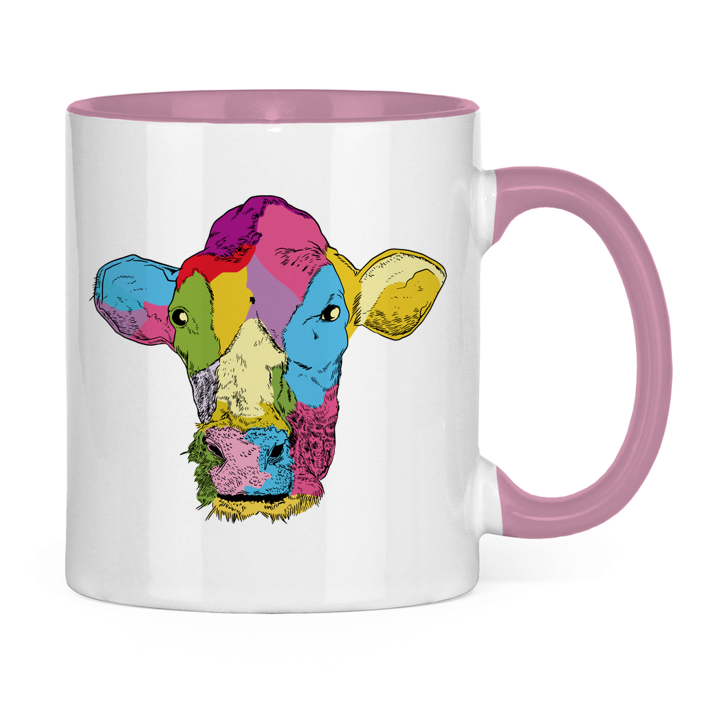 Tasse "Kuh aus vielen Farben"