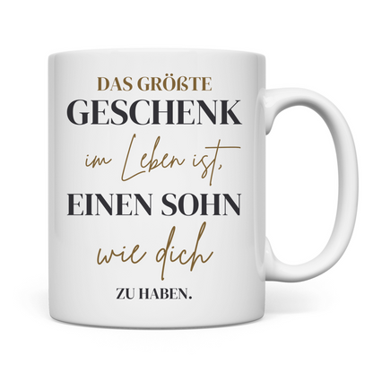 Tasse "Das größte Geschenk im Leben" (Sohn)