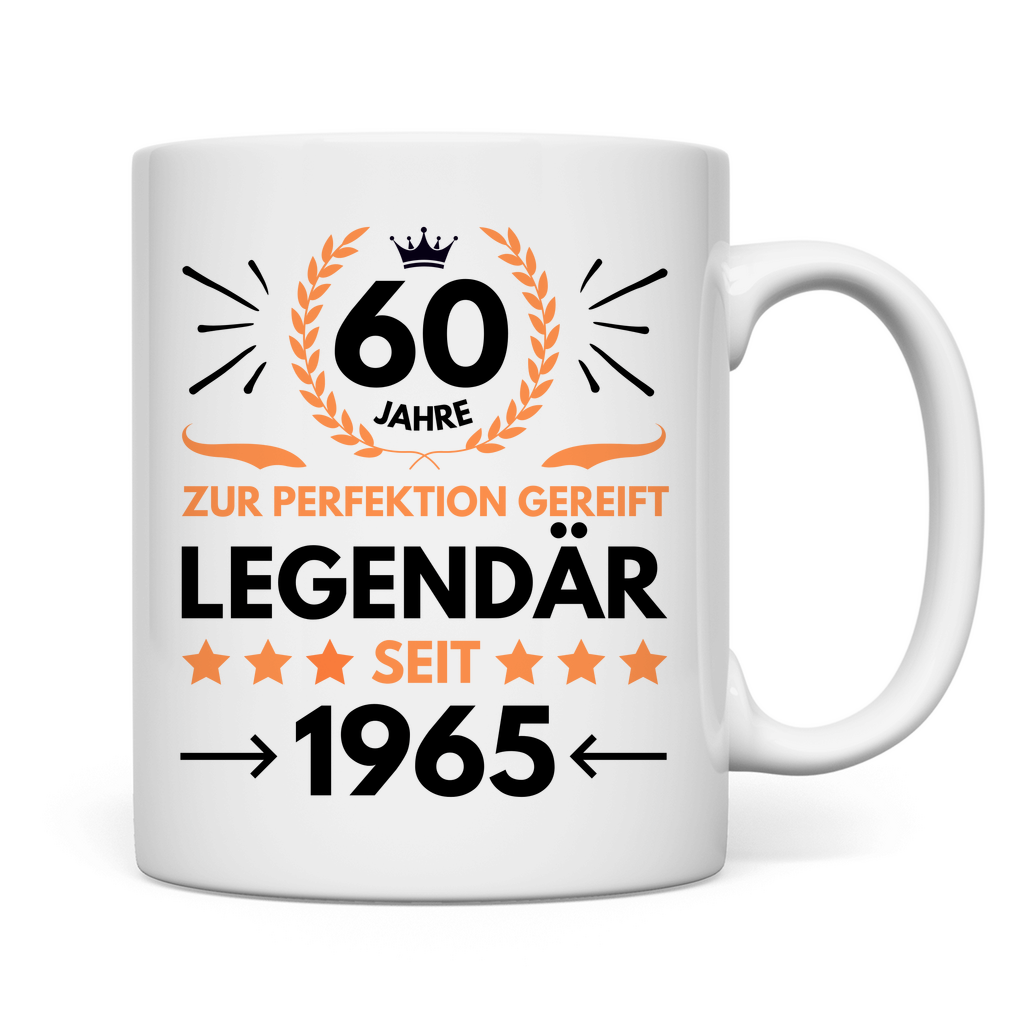 Tasse "60. Geburtstag 1965"