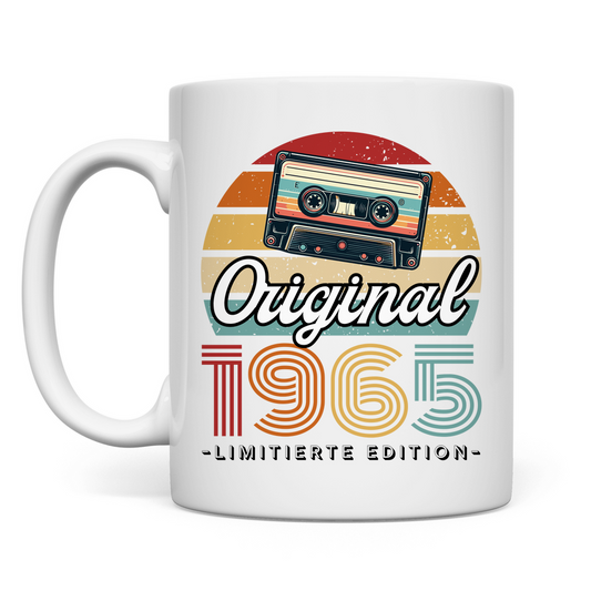 Tasse "Original 1965" (Kassetten Retro Stil)