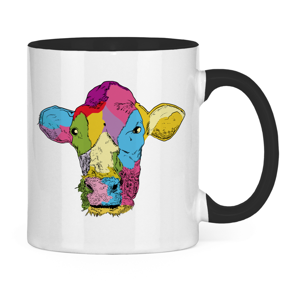 Tasse "Kuh aus vielen Farben"