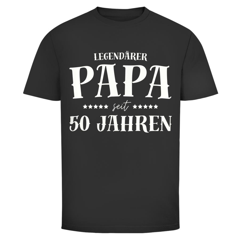 Herren T-Shirt "Legendärer Papa seit 50 Jahren"