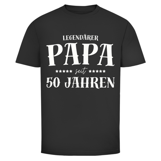 Herren T-Shirt "Legendärer Papa seit 50 Jahren"