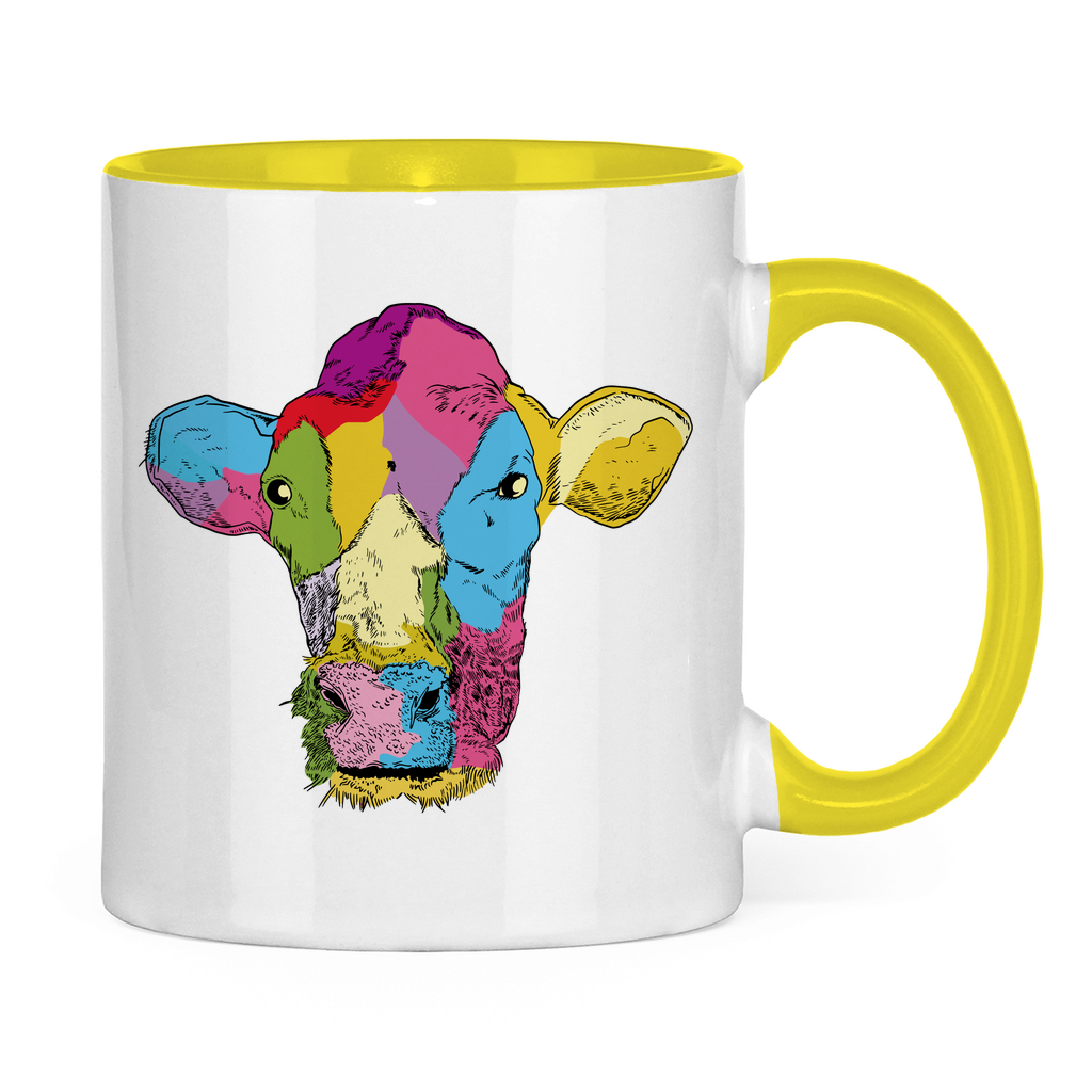 Tasse "Kuh aus vielen Farben"