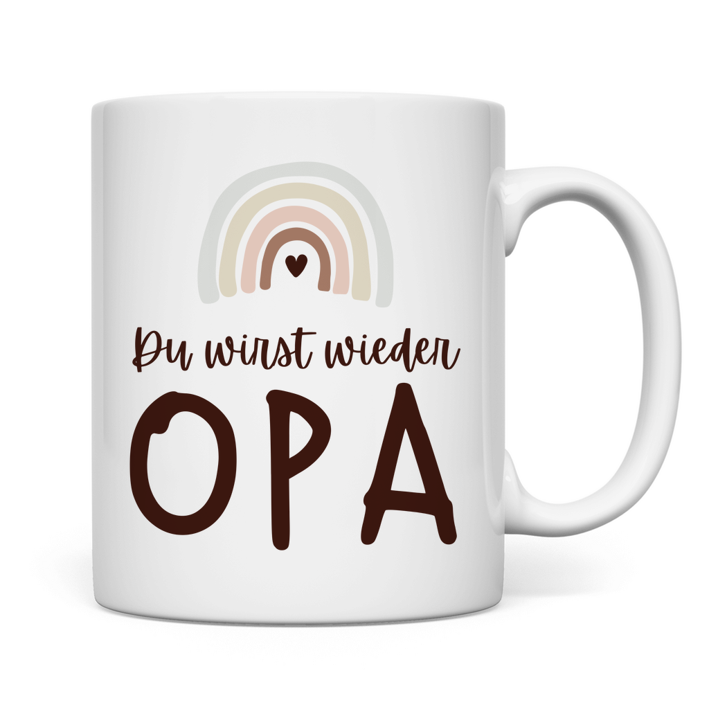 Tasse "Du wirst wieder Opa"