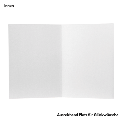 Glückwunschkarte innen