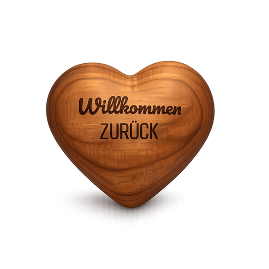 Handschmeichler "Willkommen zurück"