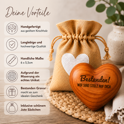 Handschmeichler "Bestanden! Wir sind stolz auf dich" Vorteile