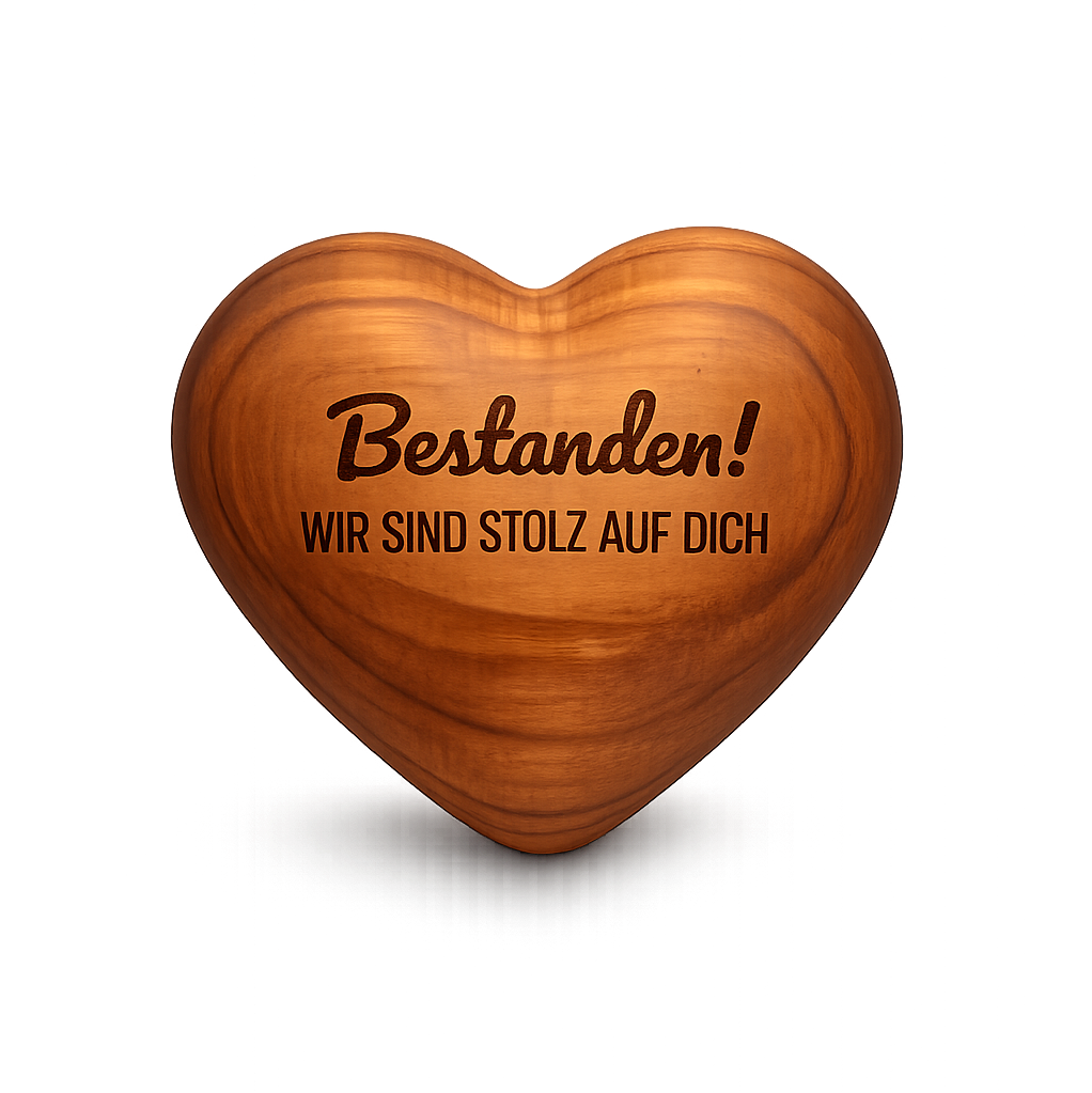 Handschmeichler "Bestanden! Wir sind stolz auf dich"