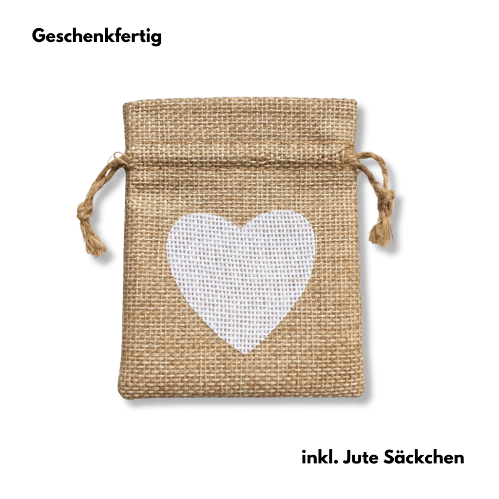 Jute Säckchen geschenkfertig