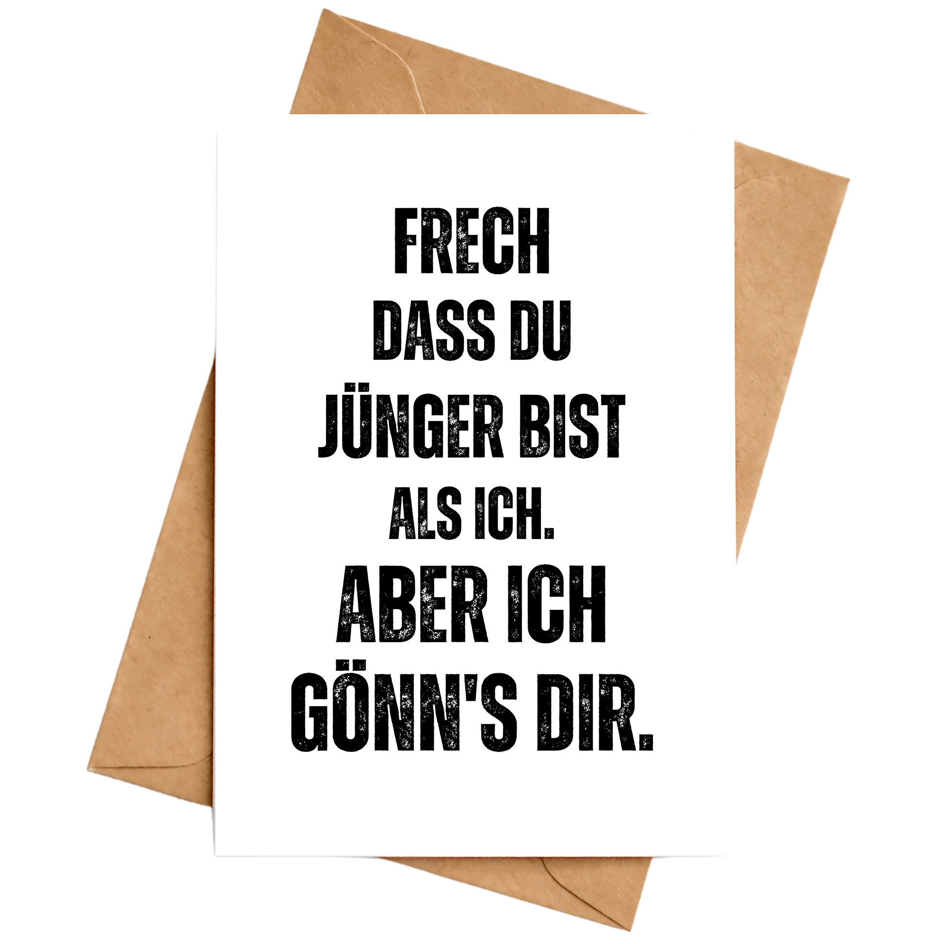 Geburtstagskarte "Ich gönn's dir"