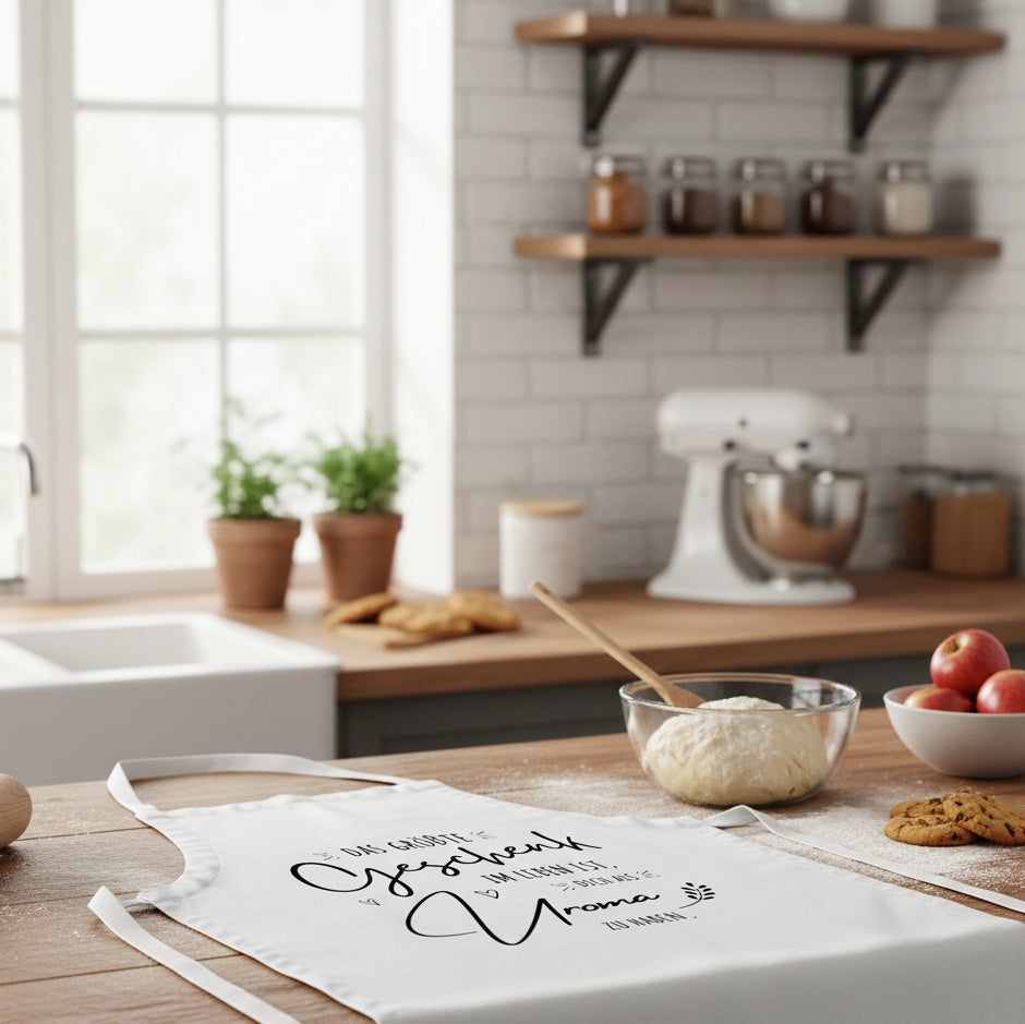 Kochschürze "Das größte Geschenk im Leben ist, dich als Uroma zu haben"