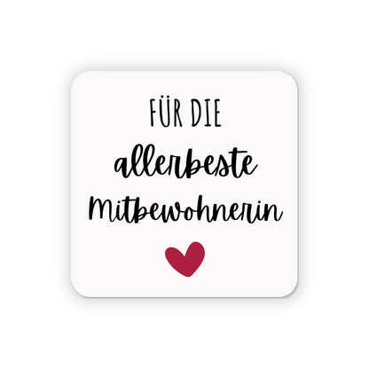 Kühlschrankmagnet "Für die allerbeste Mitbewohnerin"