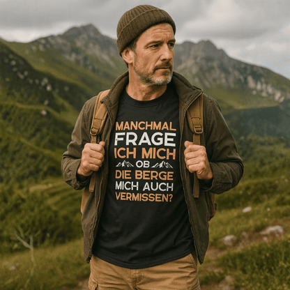 Männer T-Shirt Berge