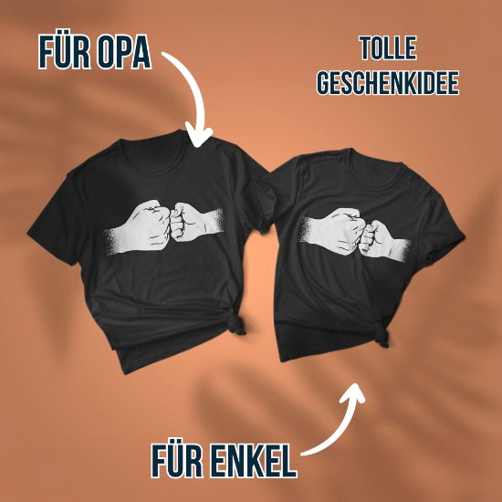 Opa Enkel Partnerlook T-Shirts "Wundervolles Motiv"