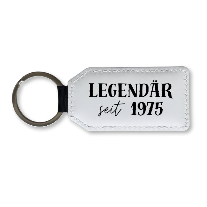 Schlüsselanhänger 50. Geburtstag "Legendär seit 1975"