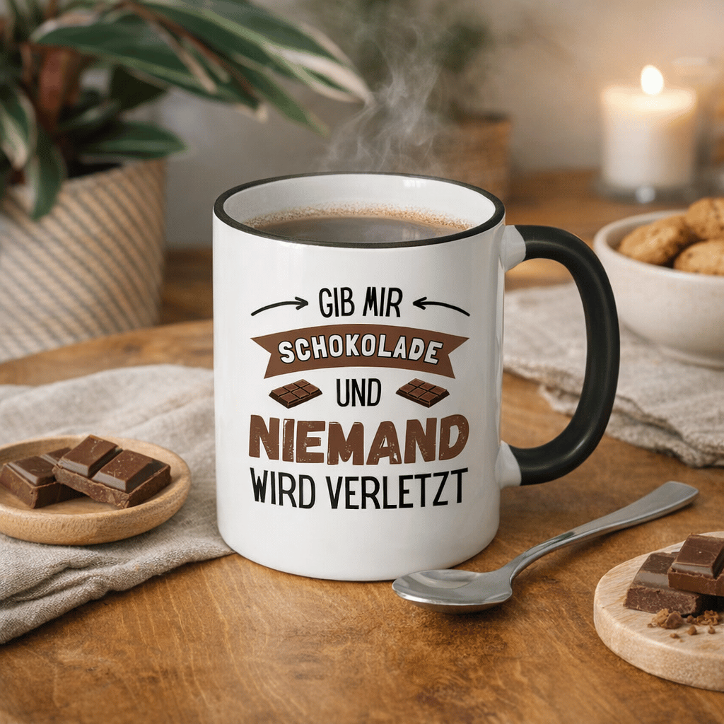 Tasse Schokoladen Liebhaber