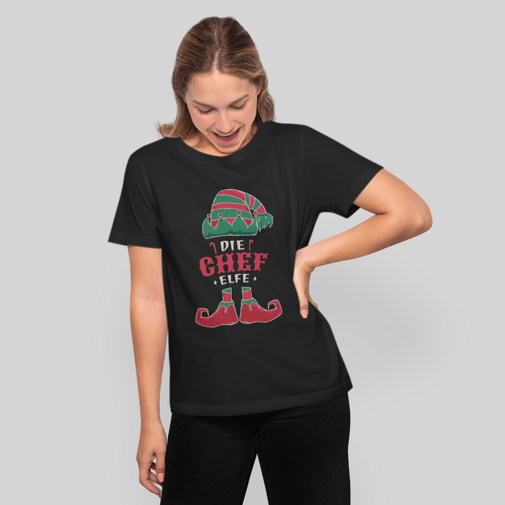 Frauen T-Shirt "Chef Elfe"