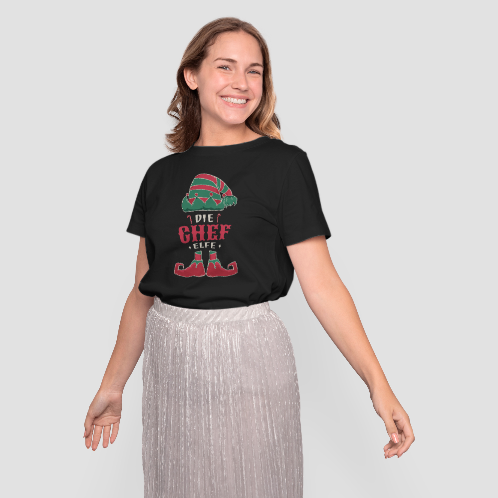 Frauen T-Shirt "Chef Elfe"
