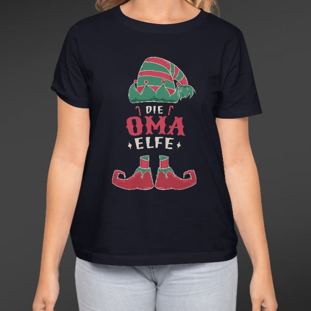 Frauen T-Shirt "Die Oma Elfe"