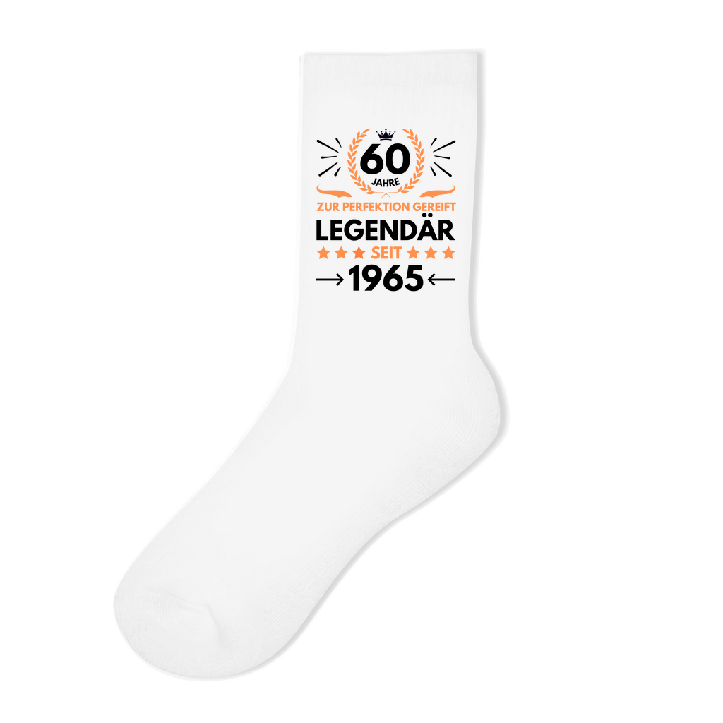 Socken "60. Geburtstag 1965"