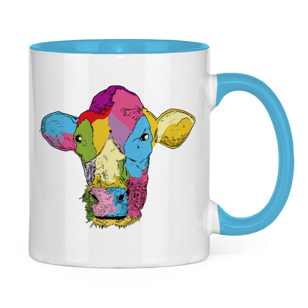 Tasse "Kuh aus vielen Farben"