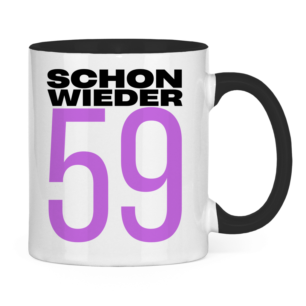 Tasse "Schon wieder 59" (Lila)