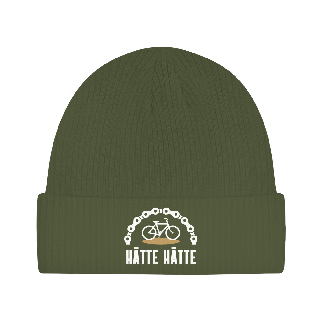 Beanie "Hätte Hätte Fahrradkette"