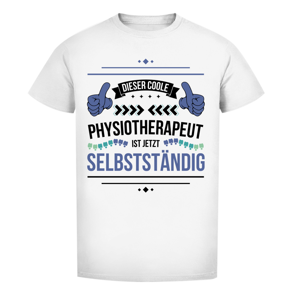 Herren Premium Bio T-Shirt "Dieser coole Physiotherapeut ist jetzt selbstständig"