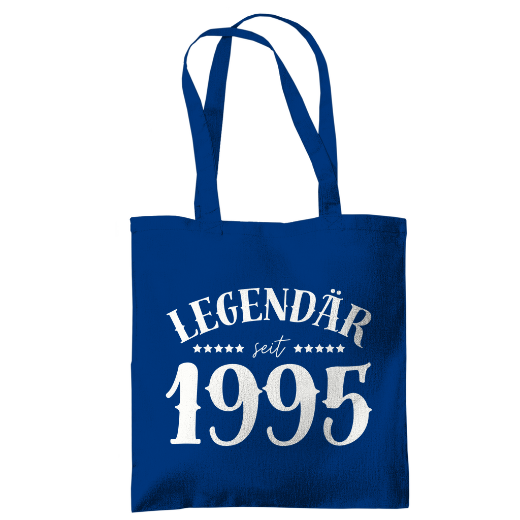 Tragetasche "Legendär seit 1995" royalblau