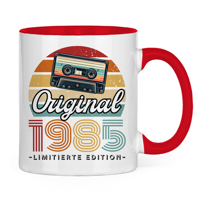 Tasse "Original 1985" (Kassetten Retro Stil)