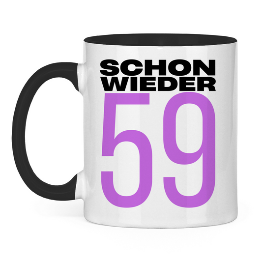 Tasse "Schon wieder 59" (Lila)