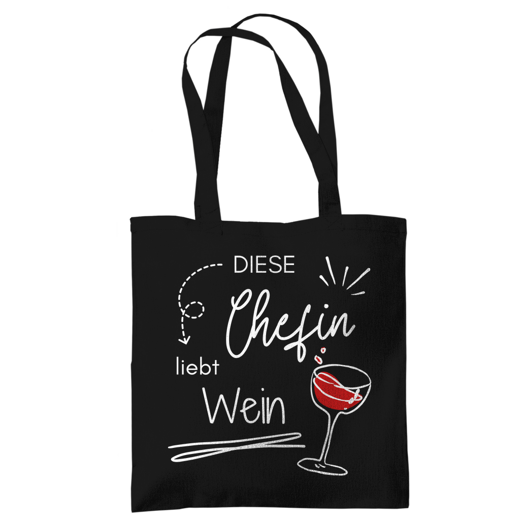 Geschenk Chefin Wein Liebhaberin Tasche