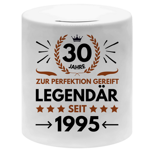 Spardose "30. Geburtstag 1995"