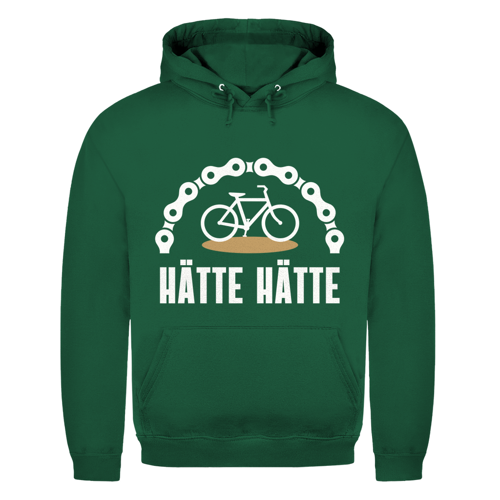 Herren Hoodie "Hätte Hätte Fahrradkette"