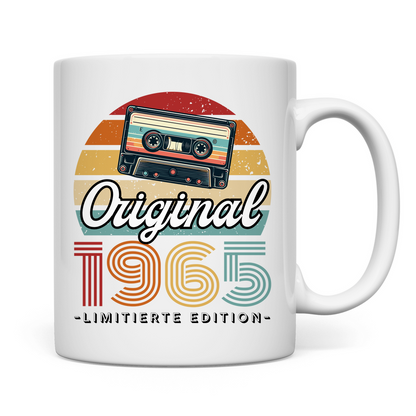Tasse "Original 1965" (Kassetten Retro Stil)