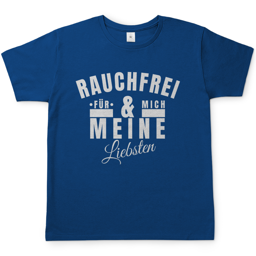 Herren T-Shirt "Rauchfrei für mich und meine Liebsten"